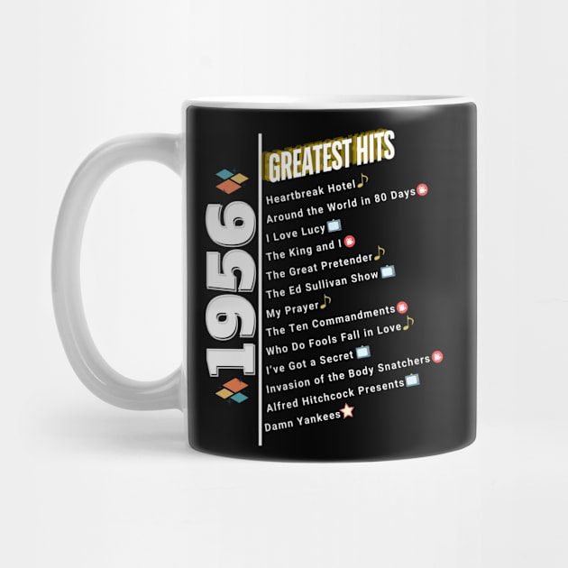 1956 Time Capsule Era - Front & Back - Retro Pop Culture by OTL Spotlight